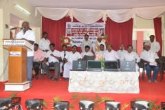 mr-p-surendran-secretary-mnujnhss-giving-welcome-address-laptop-cycle-distribution-function-24-07-2014