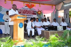 07.10.2015 - Free Laptop & Cycle Distribution Function - Welcome Address by Secretary of MNUJNHSS Mr. P. Surendran