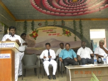 15.07.2015 - Kamarajar Birthday Celebration - Mr S. Selvaraj, Vice President, MNUJNHSS