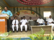 15.07.2015 - Kamarajar Birthday Celebration - Presidential address - Mr P. Dharmaraj, President, MNUJNHSS