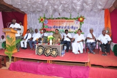 59 TH SPORTS DAY - 16.10.2015 PRIZE DISTRIBUTION FUNCTION - SECRETARY MR. P. SURENDRAN GIVING WELCOME ADDRESS