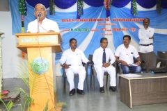 117TH KAMARAJAR BIRTHDAY COMPETITION - 06.07.2019 - HOSTEL SECRETARY Mr P. KUMAR ADDRESSING THE GATHERING