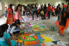 117TH KAMARAJAR BIRTHDAY COMPETITION - 06.07.2019 - RANGOLI
