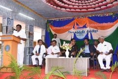 73RD INDEPENDENCE DAY -15.08.2019 - SCHOOL SECRETARY Mr S SELVARAJ GIVING WELCOME ADDRESS