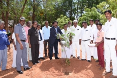 73RD INDEPENDENCE DAY -15.08.2019 - CHIEF GUEST Mr ISAC MOHANLAL  - PLANTING SAPLING
